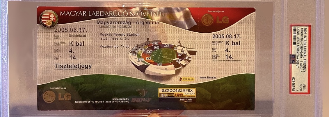 A graded full ticket is not always a ticket anyone could enter with